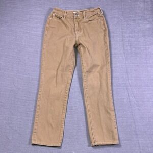 PacSun Womens Beige Cotton 5-Pocket Comfort Outdoor Straight Leg Jeans Size 25